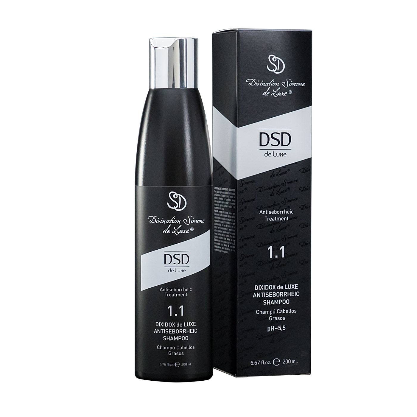 1.1 DIXIDOX DE LUXE ANTISEBORRHEIC SHAMPOO 200 ml | DSD de Luxe - metabeauty.eu