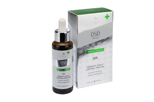 DSD de Luxe Medline Organic Miracle Scalp Control Peeling bottle and box with dropper, 50 ml scalp treatment
