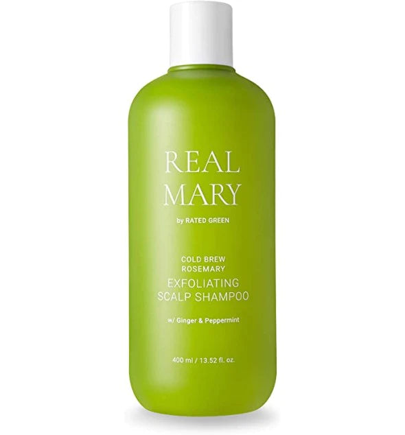 Real Mary exfoliating scalp shampoo 100ml/400 ml ⎮ Rated Green metabeauty.eu